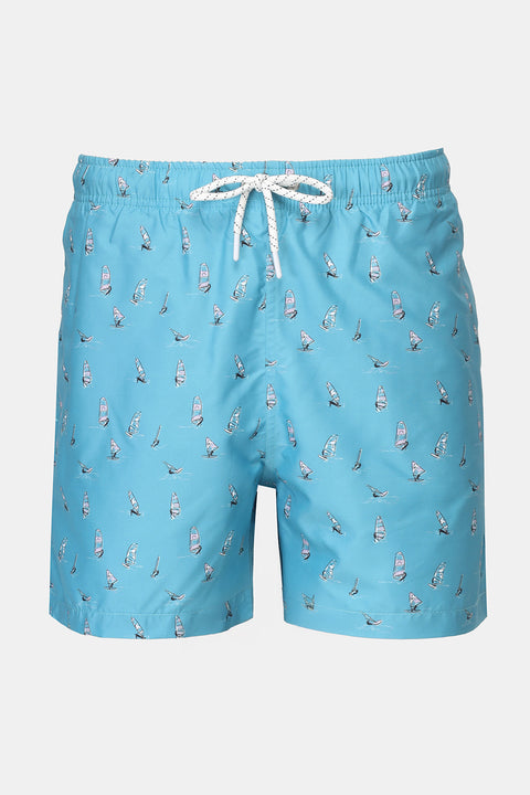Regular Fit Swim Suit Turquoise
