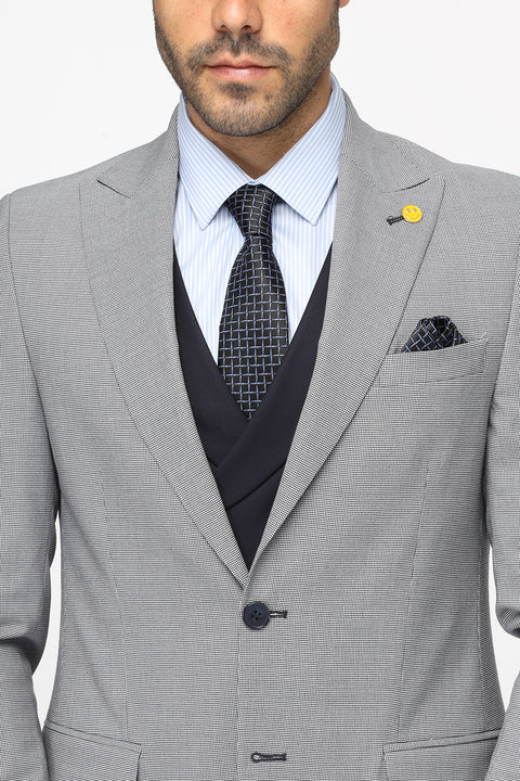Slim Fit Suit Light Blue