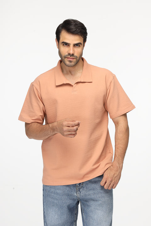 Polo Shirt Relax Fit Brown