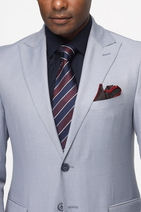 Slim Fit Suit Light Blue