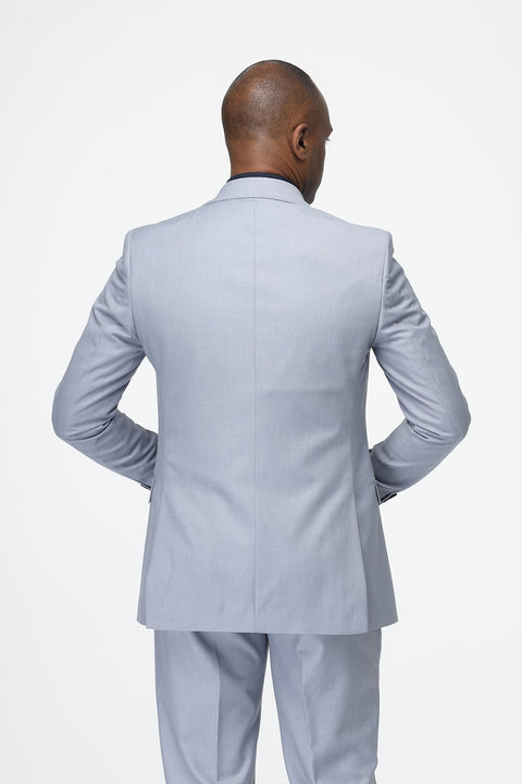 Slim Fit Suit Light Blue