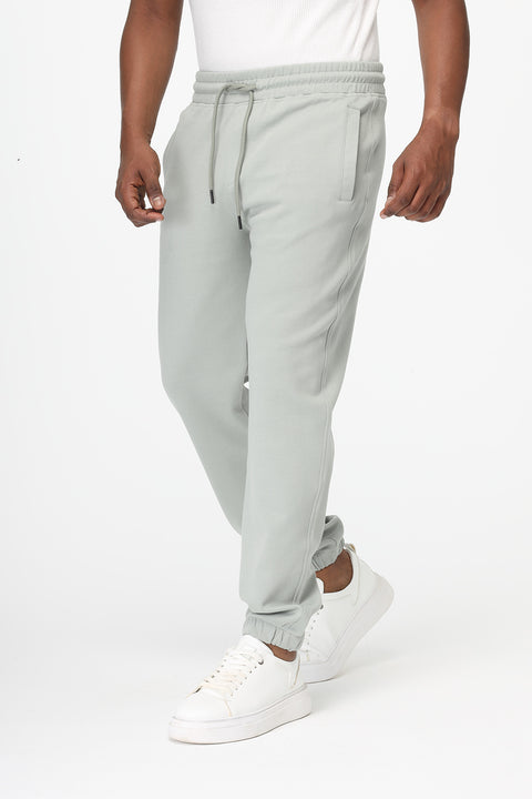 Regular Fit Sweat Pants Light Green