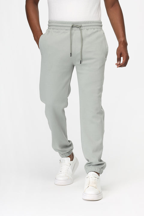Regular Fit Sweat Pants Light Green