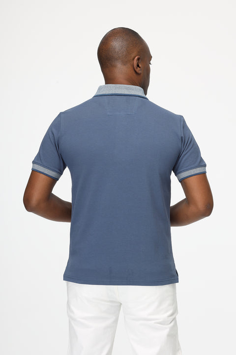 Polo Shirt Regular Fit Blue