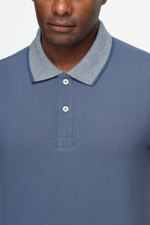 Polo Shirt Regular Fit Blue