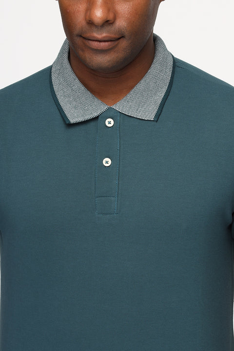 Polo Shirt Regular Fit Green