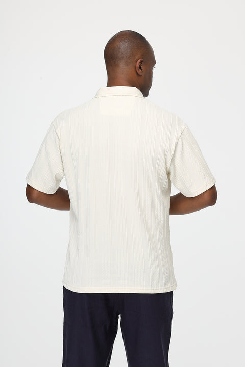 Polo Shirt Relax Fit Beige