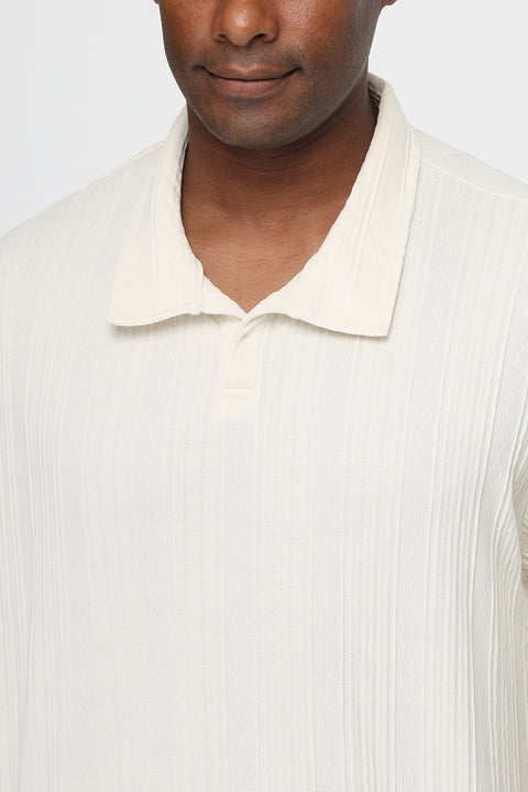 Polo Shirt Relax Fit Beige