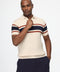 Polo Shirt Regular Fit Knitted Beige