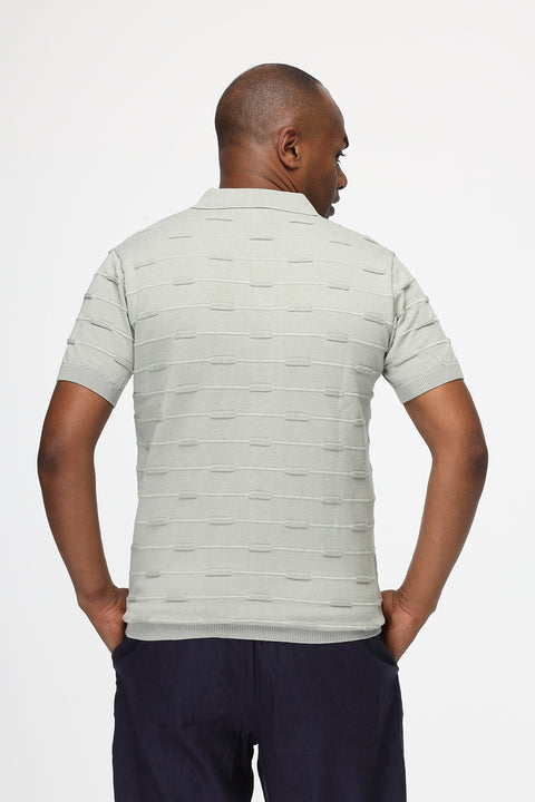 Polo Shirt Regular Fit Knitted Green