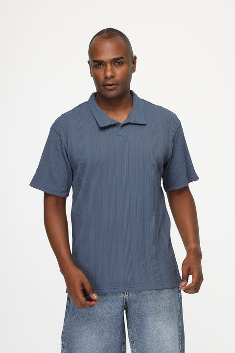 Polo Shirt Relax Fit Blue