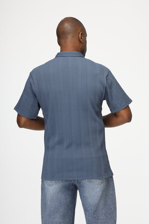 Polo Shirt Relax Fit Blue