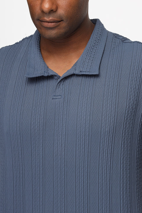 Polo Shirt Relax Fit Blue