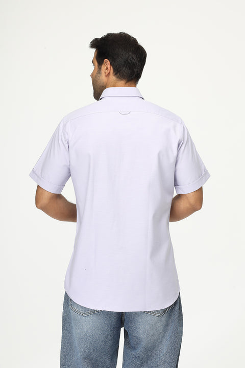 New Fit Shirt Half Light Purple