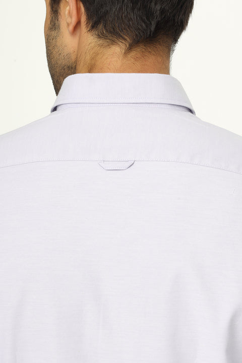 New Fit Shirt Half Light Purple