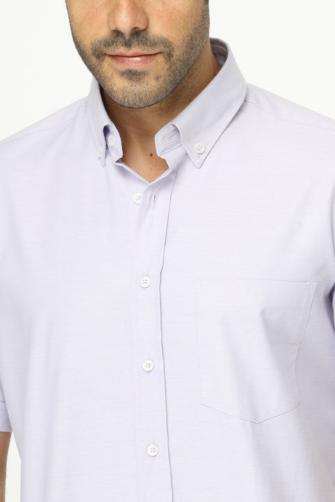 New Fit Shirt Half Light Purple