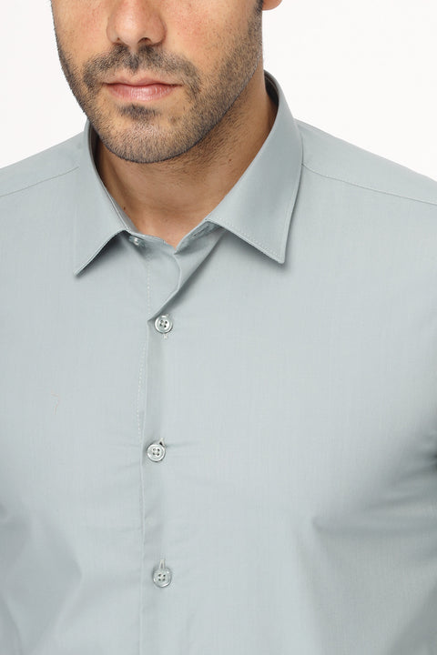 Classic Shirt Slim fit Light Green