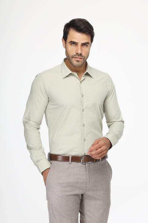 Classic Shirt Slim fit Green