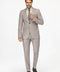 Slim Fit Suit Beige