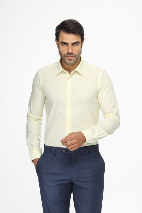 Classic Shirt Slim fit Yellow