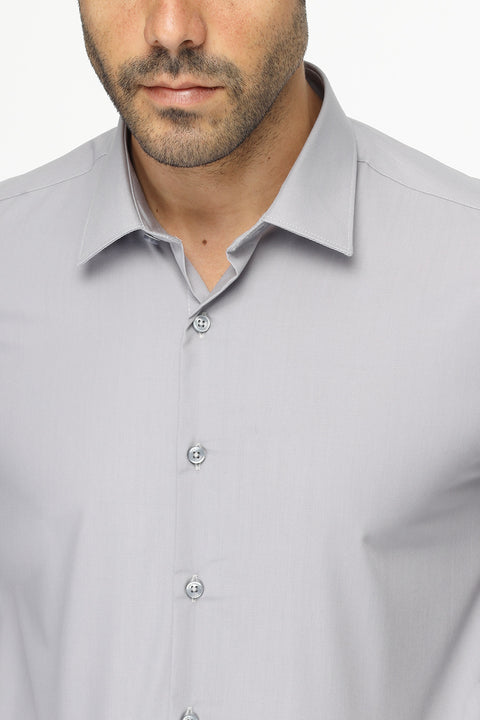Classic Shirt Slim fit Gray