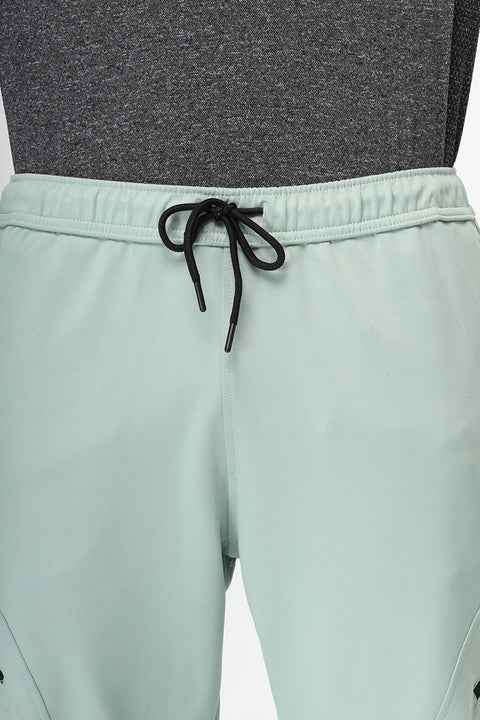 Regular Fit Sports Pants Light Green
