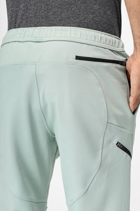 Regular Fit Sports Pants Light Green