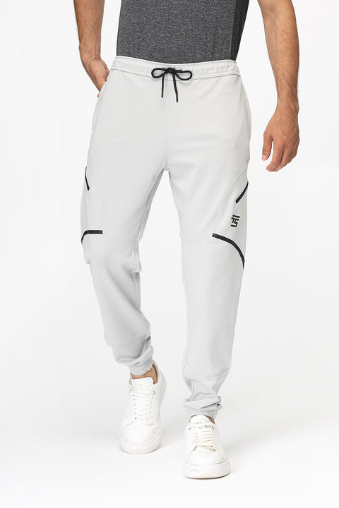 Regular Fit Sports Pants Gray