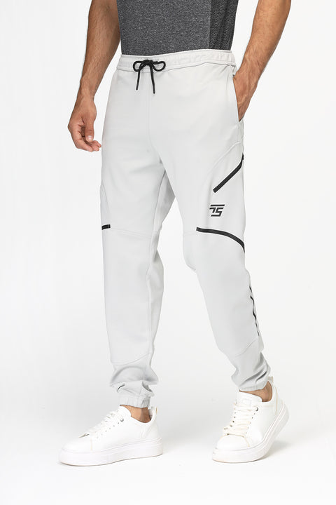Regular Fit Sports Pants Gray