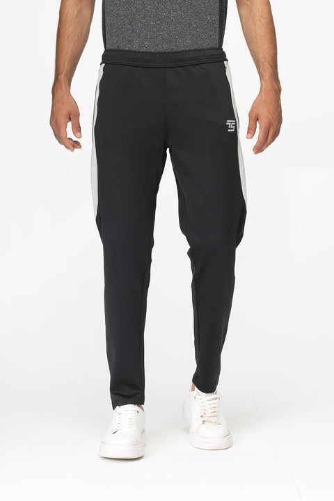 Regular Fit Sports Pants Black