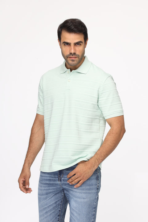 Polo Shirt Regular Fit Light Green
