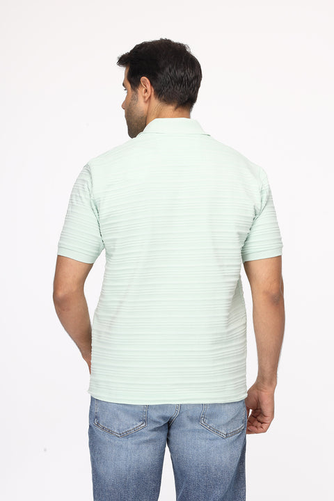Polo Shirt Regular Fit Light Green