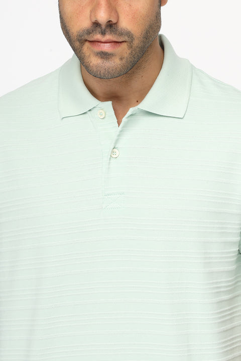 Polo Shirt Regular Fit Light Green