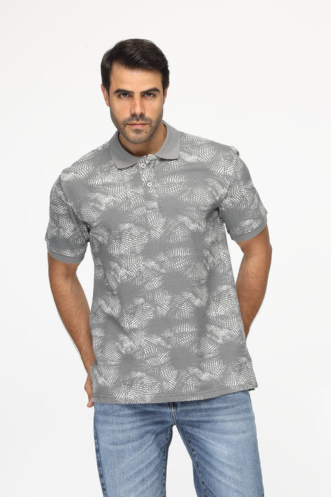 Polo Shirt Regular Fit Gray