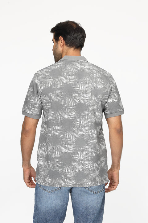Polo Shirt Regular Fit Gray