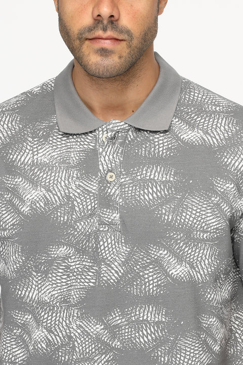 Polo Shirt Regular Fit Gray