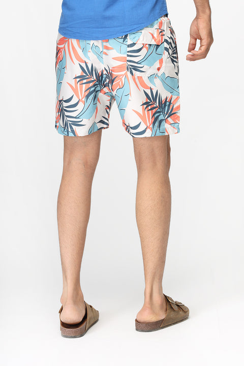 Regular Fit Swim Suit Turquoise