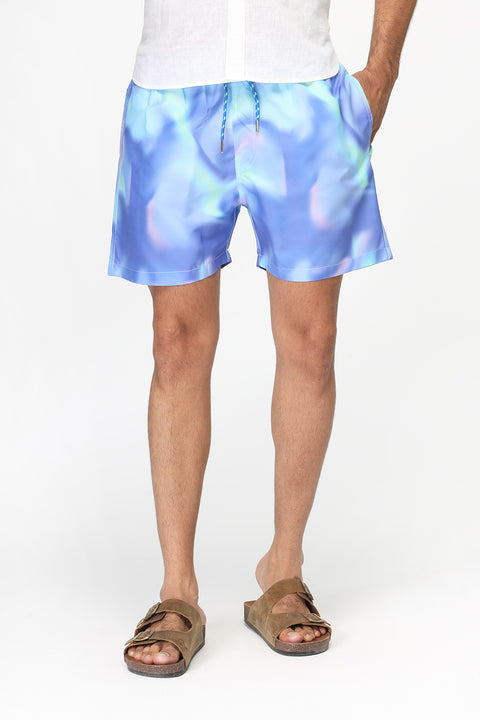 Regular Fit Swim Suit Purple