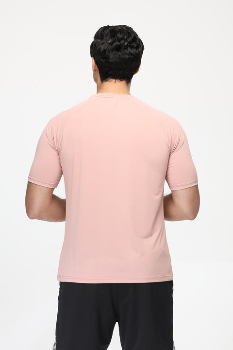 Regular Fit Sports T-Shirt Rose