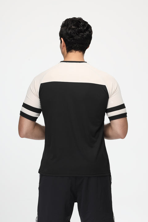 Regular Fit Sports T-Shirt Black