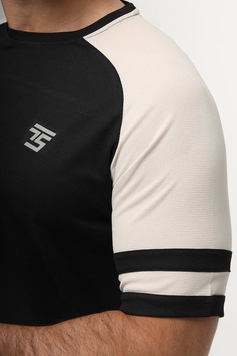 Regular Fit Sports T-Shirt Black