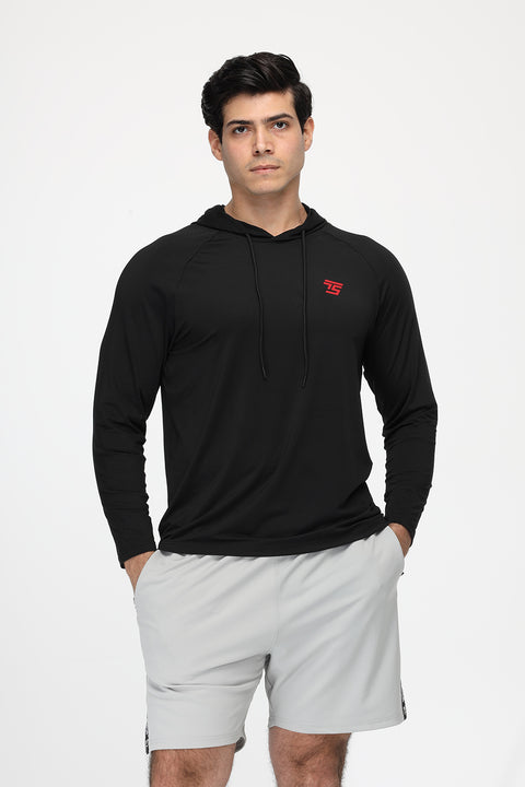 Regular Fit Sports T-Shirt Black