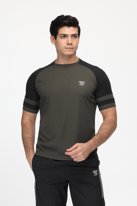 Regular Fit Sports T-Shirt Green
