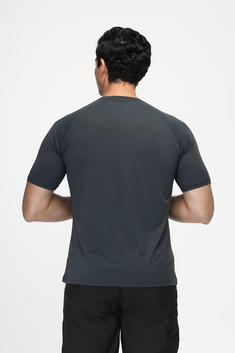 Regular Fit Sports T-Shirt Gray
