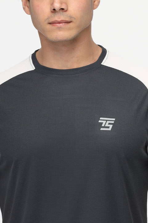 Regular Fit Sports T-Shirt Gray