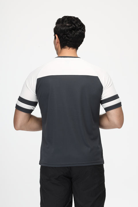 Regular Fit Sports T-Shirt Gray