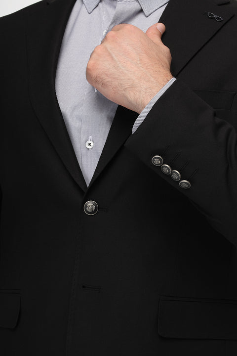 Regular Fit Blazer Black