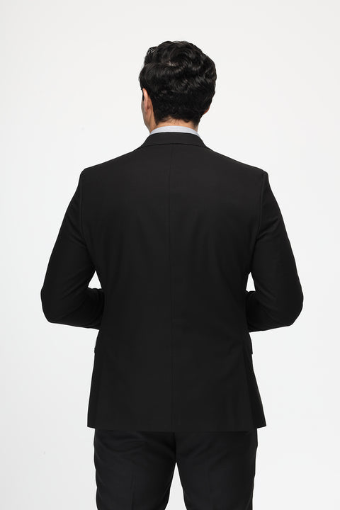 Regular Fit Blazer Black