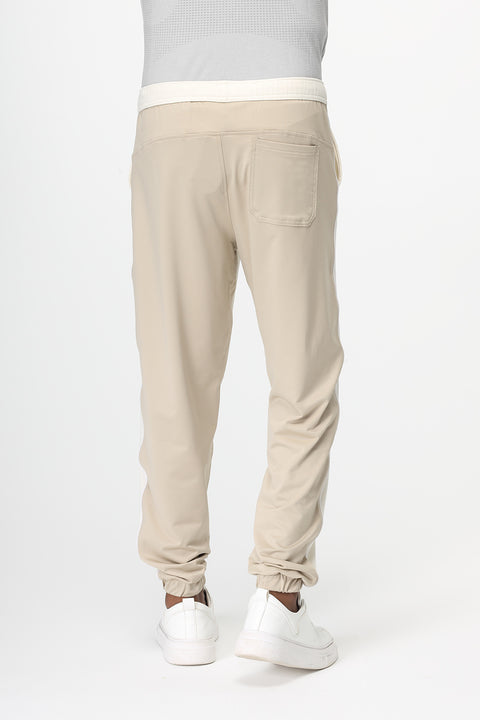 Regular Fit Sports Pants Off White