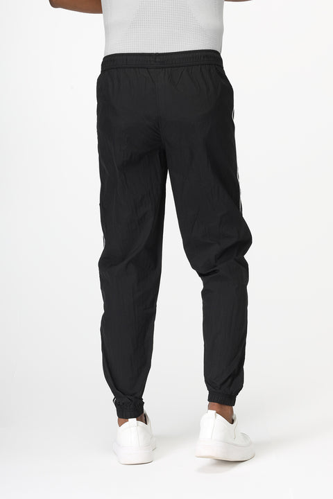 Regular Fit Sports Pants Black